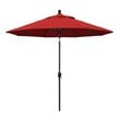 California Umbrella 9' Patio Umbrella in Jockey Red