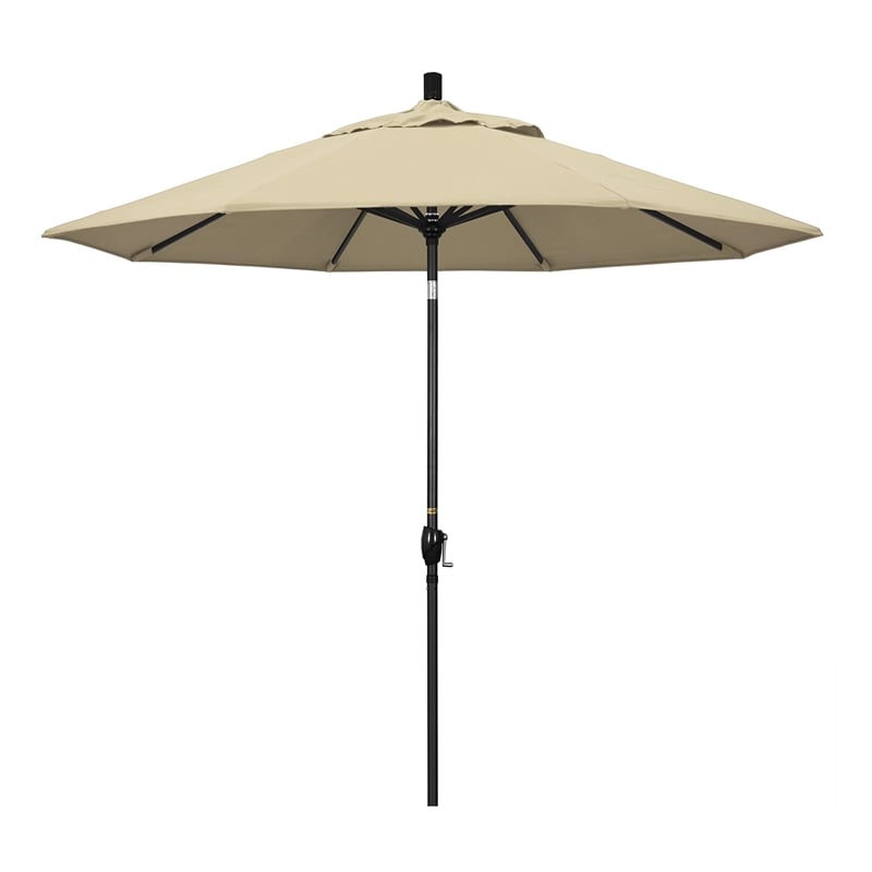 California Umbrella 9' Patio Umbrella in Antique Beige