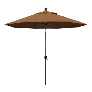 California Umbrella 9' Patio Umbrella in Teak