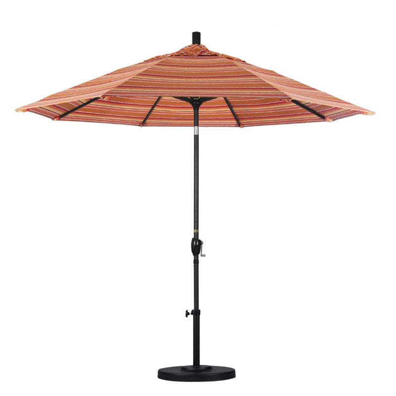 California Umbrella 9' Patio Umbrella in Dolce Mango