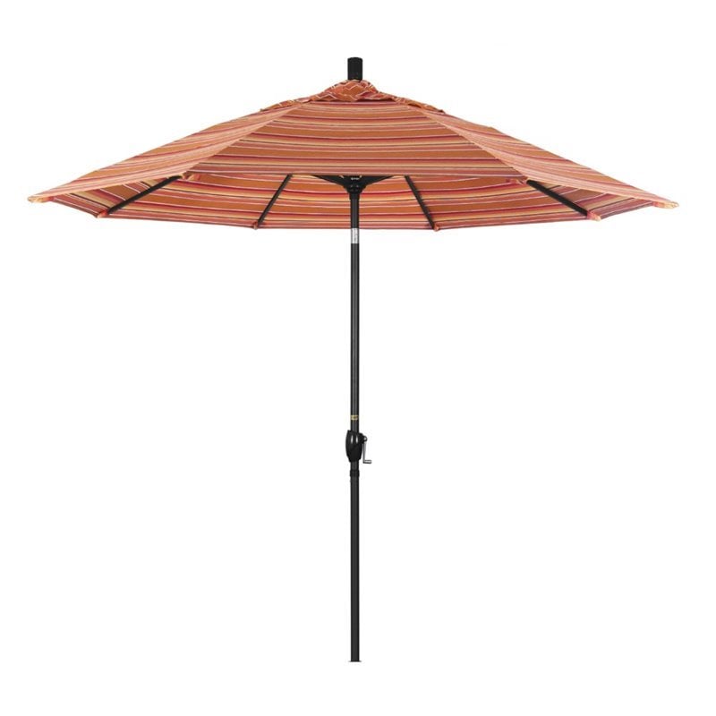 California Umbrella 9' Patio Umbrella in Dolce Mango