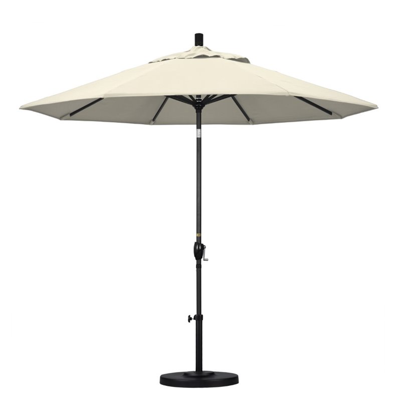 California Umbrella 9' Patio Umbrella in Antique Beige