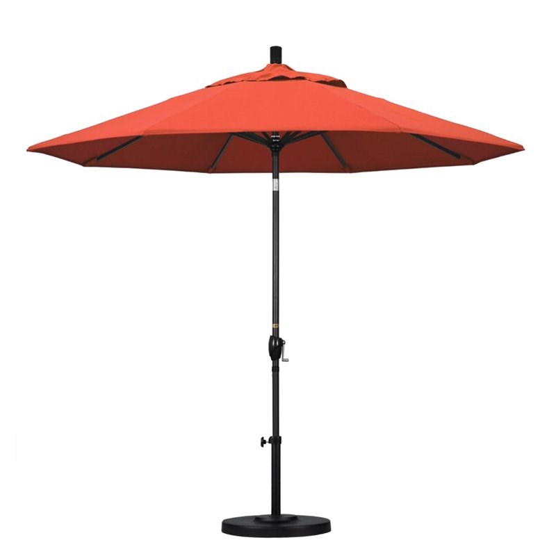 California Umbrella 9' Patio Umbrella in Sunset