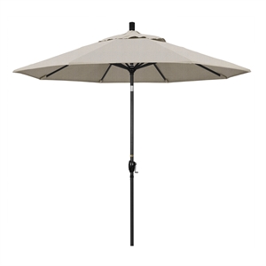 California Umbrella 9' Patio Umbrella in Woven Granite