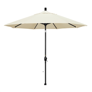 California Umbrella 9' Patio Umbrella in Canvas