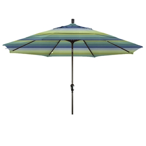 California Umbrella 11' Patio Umbrella in Seville Seaside