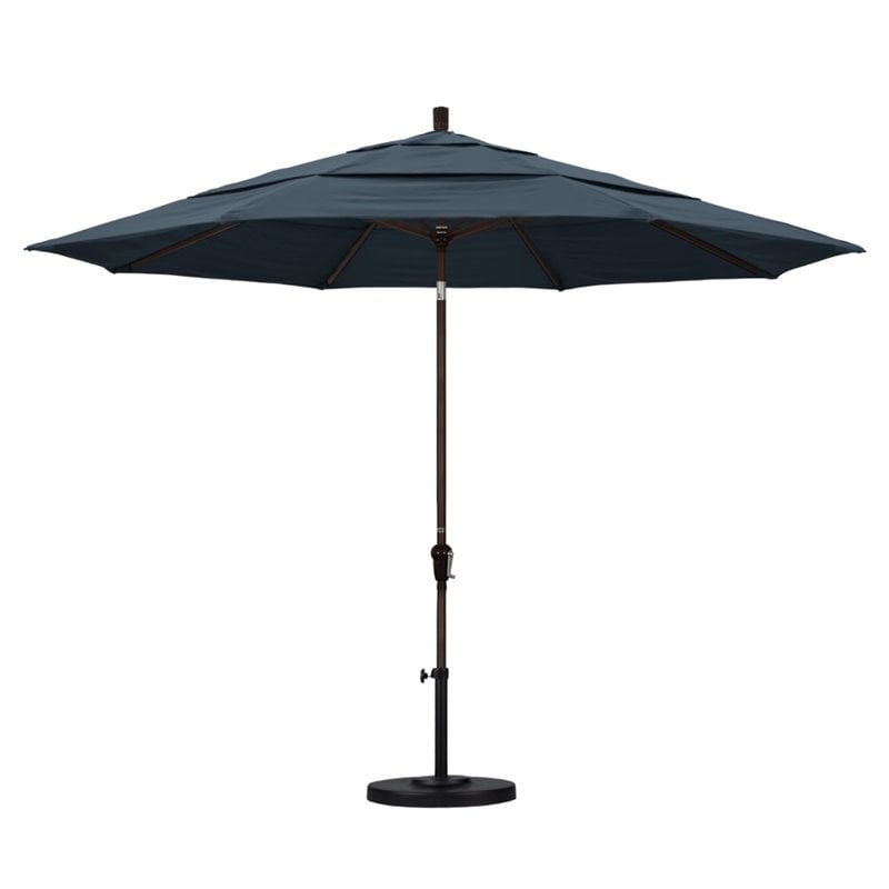 California Umbrella 11' Patio Umbrella in Sapphire