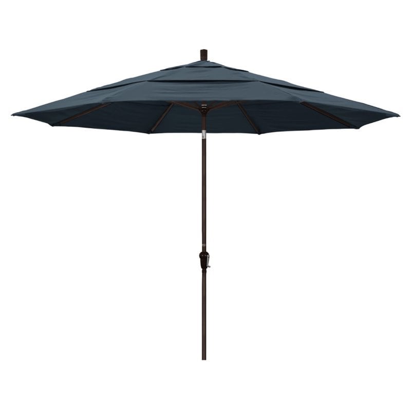California Umbrella 11' Patio Umbrella in Sapphire