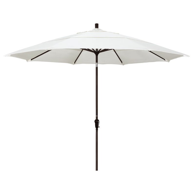 California Umbrella 11' Patio Umbrella in Canvas