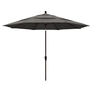 California Umbrella 11' Patio Umbrella in Taupe