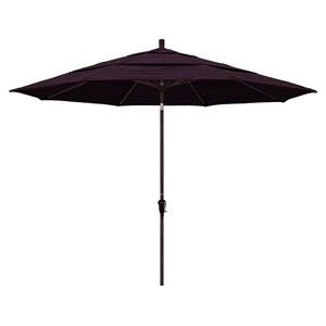 California Umbrella 11' Patio Umbrella in Purple