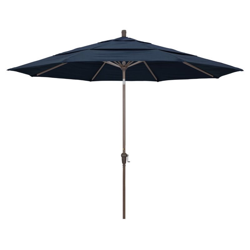 California Umbrella 11' Patio Umbrella in Spectrum Indigo