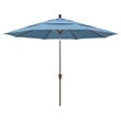 California Umbrella 11' Patio Umbrella in Air Blue