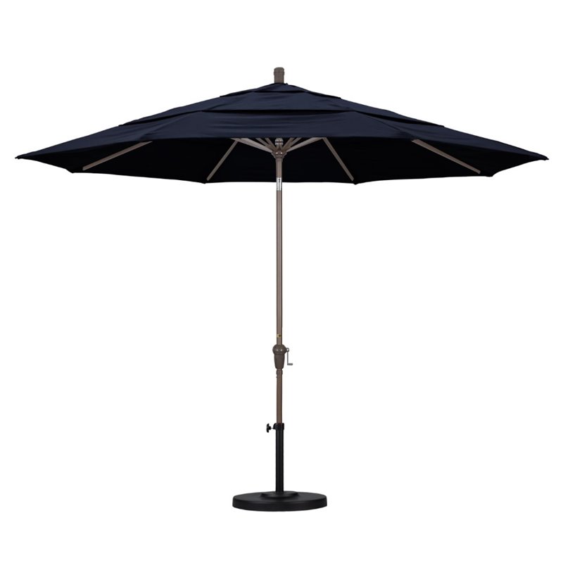 California Umbrella 11' Patio Umbrella in Navy