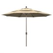 California Umbrella 11' Patio Umbrella in Heather Beige