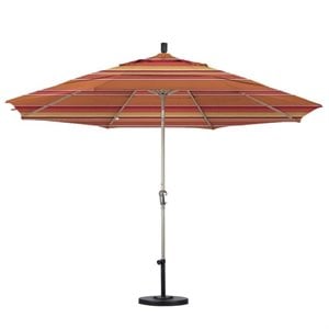 California Umbrella 11' Patio Umbrella in Dolce Mango