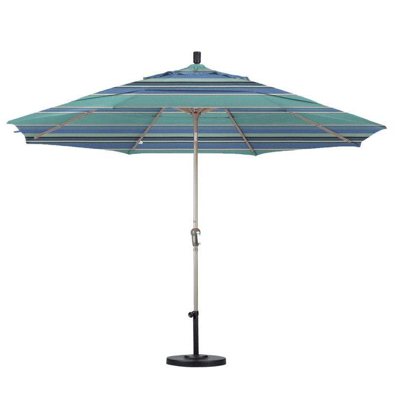 California Umbrella 11' Patio Umbrella in Dolce Oasis