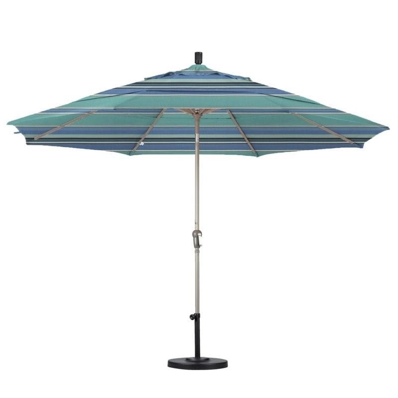 California Umbrella 11' Patio Umbrella in Dolce Oasis