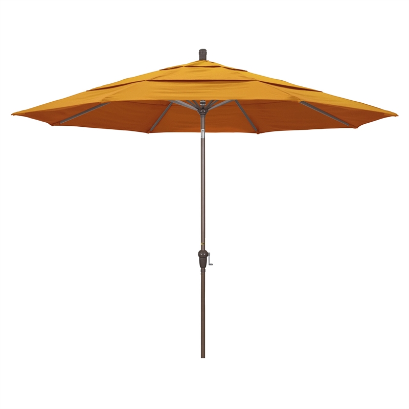California Umbrella 11' Patio Umbrella in Lemon