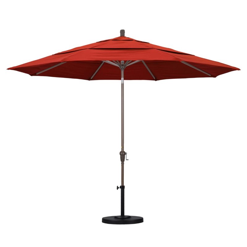 California Umbrella 11' Patio Umbrella in Sunset