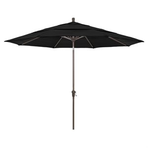 California Umbrella 11' Patio Umbrella in Black
