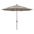 California Umbrella 11' Patio Umbrella in Woven Granite