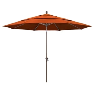California Umbrella 11' Patio Umbrella in Tuscan