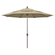 California Umbrella 11' Patio Umbrella in Beige