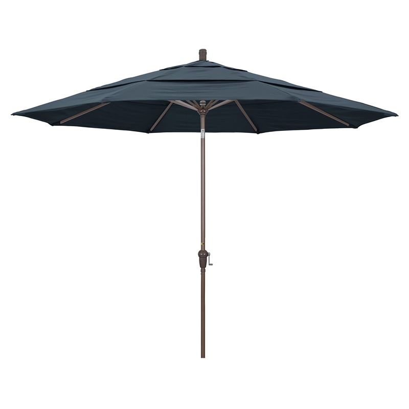 California Umbrella 11' Patio Umbrella in Sapphire