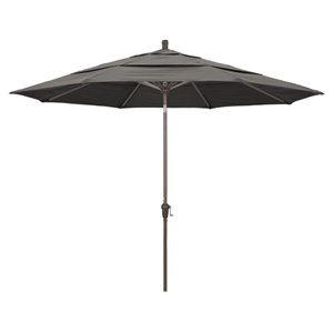 California Umbrella 11' Patio Umbrella in Taupe