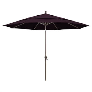 California Umbrella 11' Patio Umbrella in Purple