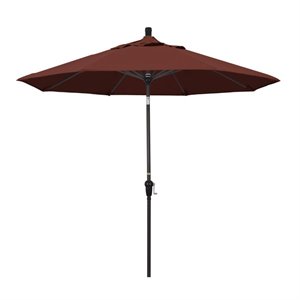 California Umbrella 9' Patio Umbrella in Henna