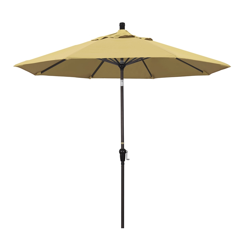 California Umbrella 9' Patio Umbrella in Wheat