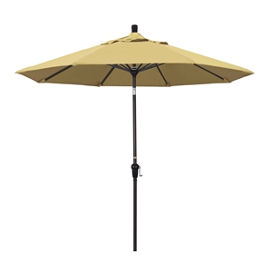 California Umbrella 9' Patio Umbrella in Wheat
