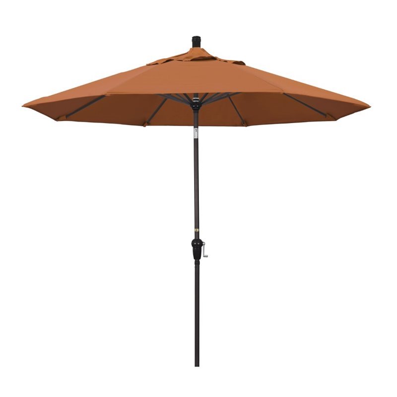 California Umbrella 9' Patio Umbrella in Tuscan
