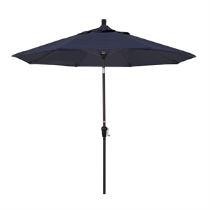 California Umbrella 9' Patio Umbrella in Navy