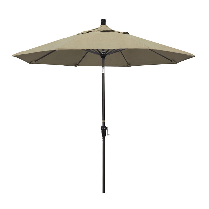 California Umbrella 9' Patio Umbrella in Heather Beige
