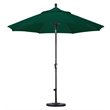 California Umbrella 9' Patio Umbrella in Hunter Green