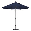 California Umbrella 9' Patio Umbrella in Navy Blue