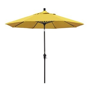 California Umbrella 9' Patio Umbrella in Lemon