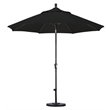 California Umbrella 9' Patio Umbrella in Black