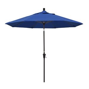 California Umbrella 9' Patio Umbrella in Pacific Blue