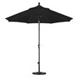 California Umbrella 9' Patio Umbrella in Black