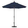 California Umbrella 9' Patio Umbrella in Navy Blue