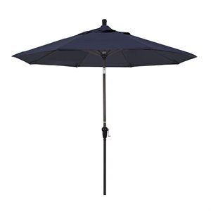 California Umbrella 9' Patio Umbrella in Navy Blue
