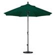 California Umbrella 9' Patio Umbrella in Hunter Green