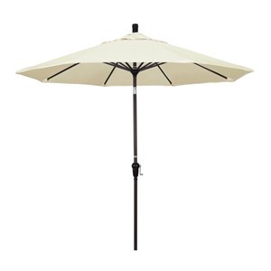 California Umbrella 9' Patio Umbrella in Canvas