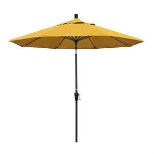 California Umbrella 9' Patio Umbrella in Yellow