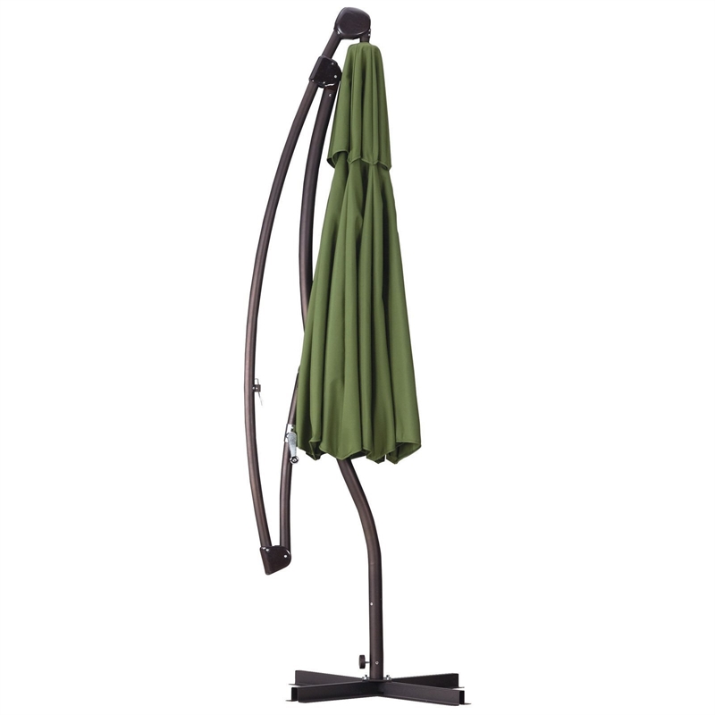 California Umbrella 9' Cantilever Umbrella in Spectrum Dove