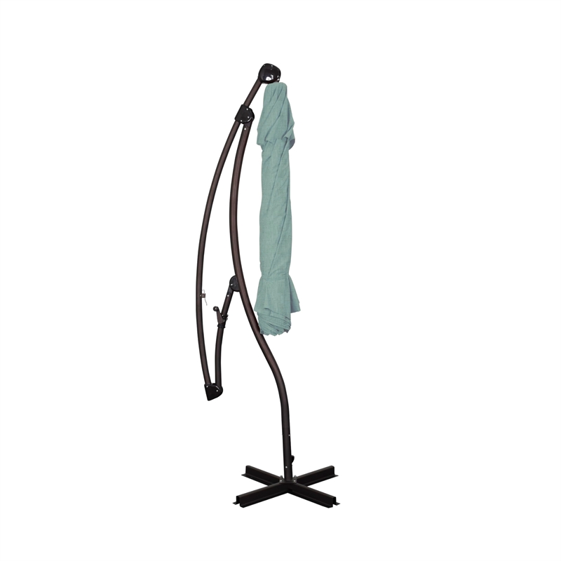 California Umbrella 9' Cantilever Umbrella in Spa